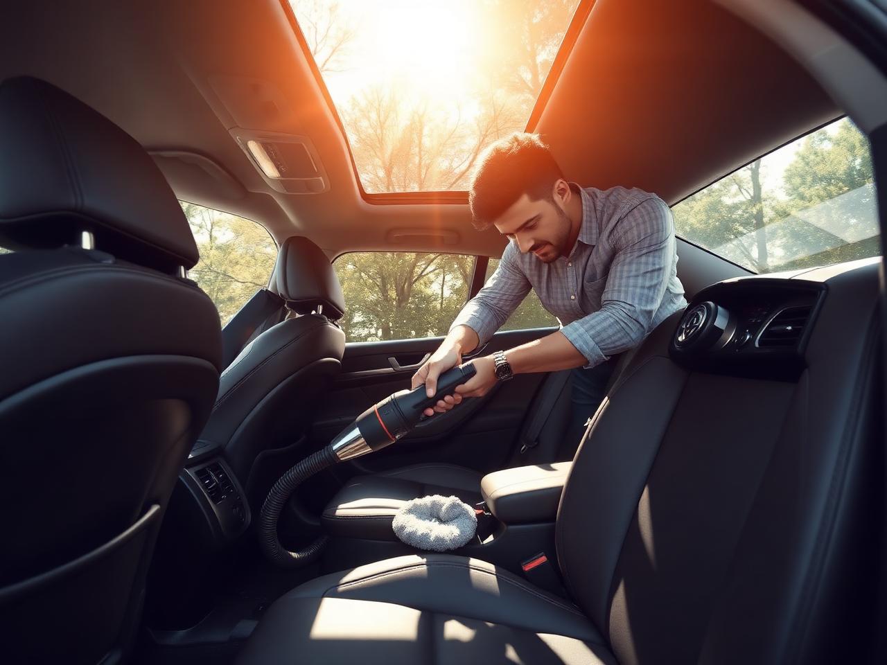 Nettoyage intérieur de voiture par Green GT