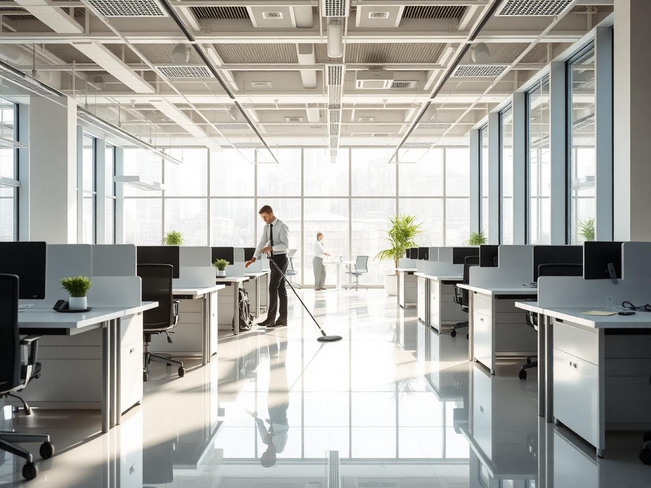 Nettoyage professionnel de bureaux par Green GT